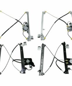 Set of 4 Window Regulators for 2001-2007 Chevy Silverado/Suburban, GMC Sierra
