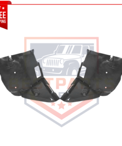 Set of 2 Front Left & Right Splash Shield for 2001-2005 BMW 325i, 1999-2000 323i