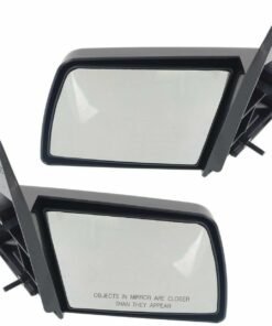 Kool Vue Manual Side Mirrors Pair, LH & Right RH for Chevy & GMC Pickup Truck