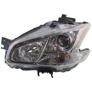 Headlight HID/Xenon NI2502186 left side clear lens for 2009-2014 Nissan Maxima