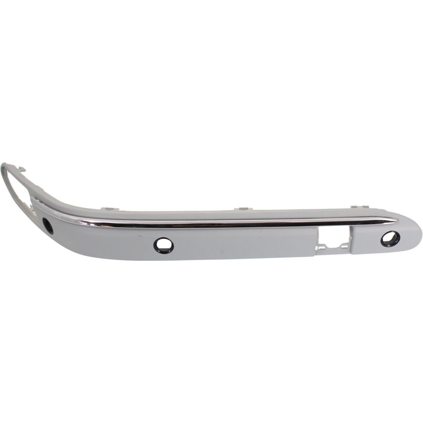Front Bumper Trim right for 2003-2007 Mercedes Benz C230 w/ Strip/Sensor Hole