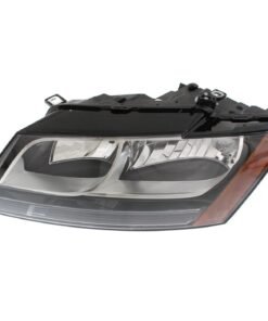 New Headlight halogen clear lens left side for 2009-2012 Audi Q5 Premium
