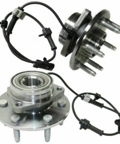 Set of 2 Wheel Hub & Bearing for GM Silverado/Sierra 1500, Express Van, Savana