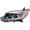 New Headlight halogen left side CAPA for 2015-2020 Sienna L, LE, Limited, XLE
