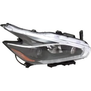 Headlight NI2503260 Halogen With bulb Right Side for 2018 Nissan Murano