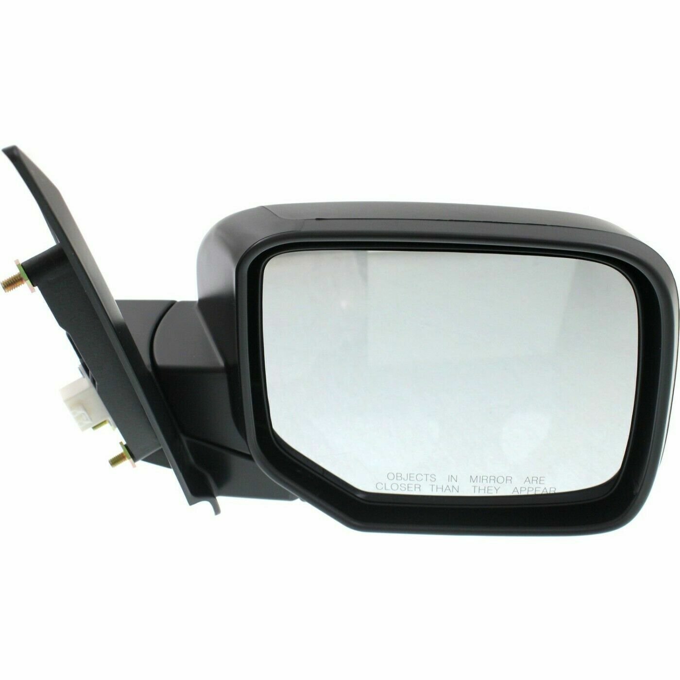 Side View Mirror, Power, Black, Passenger Right Side, RH for 09-13 Honda Pilot