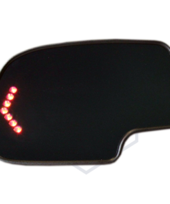 Kool Vue LH Mirror Glass w/ Turn Signal Light for 2003-2006 Silverado & Sierra