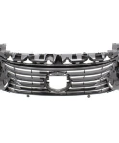 Grille dark gray shell w/ insert for 2016-2018 Lexus ES300h Base & ES350 Base