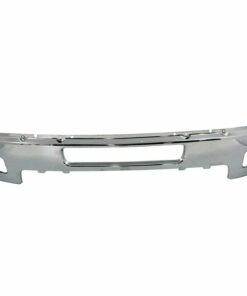 Front Chrome Bumper w/ Fog Light Hole for 2011-14 Chevy Silverado 2500HD/3500HD