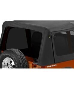 Bestop 58120-15 Tinted Window Kit black denim for 1988-1995 Jeep Wrangler