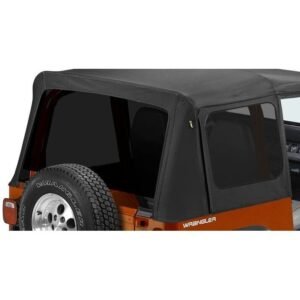 Bestop 58120-15 Tinted Window Kit black denim for 1988-1995 Jeep Wrangler
