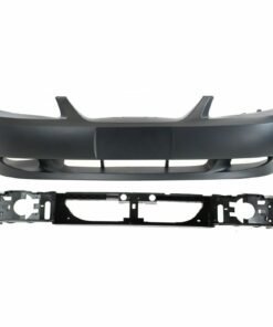 Front Bumper Cover Kit w/ Header Panel for 1999-2004 Ford Mustang GT