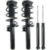Front & Rear Shock Absorber & Strut Assembly for 2005-14 Volkswagen Golf / Jetta