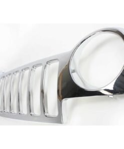 Grille Shell chrome plastic for 2002-2004 Jeep Liberty Limited, Renegade, Sport
