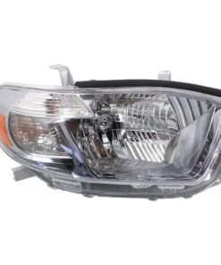 Headlight 811100E110 halogen right side for 2011-2013 Toyota Highlander Base, SE