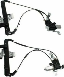 NEW Set of 2 Rear Power Window Regulators w/ Motor for 2000-2006 Chevrolet Tahoe