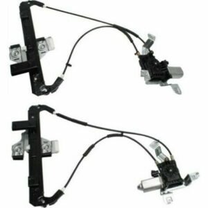 NEW Set of 2 Rear Power Window Regulators w/ Motor for 2000-2006 Chevrolet Tahoe