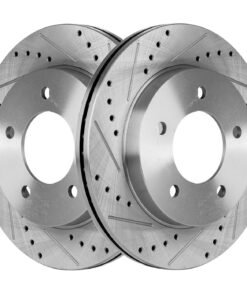SureStop STPF27110069DS Front Disc Brake Rotor 5 Lugs for Ford F-150
