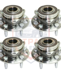 Front & Rear Wheel Hub and Bearing Assemblies for Buick, Chevy, Saab