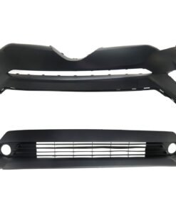 New Front Bumper Covers set of 2 piece upper for 2018-2019 Toyota C-HR