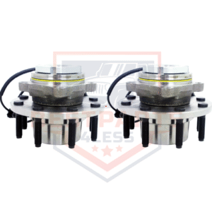 Front Wheel Hubs w/ Bearings for 99-05 Ford Excursion, F250/F350 Super Duty 4WD