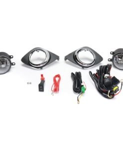 JC Whitney Front Fog Light Set of 2 for 08-11 Toyota RAV4 Base, Limited, Sport