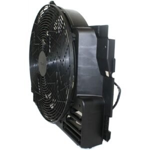 A/C Condenser Fan Assembly for 2000-2006 BMW X5 4.4i & 2004-2006 BMW X5 4.8is