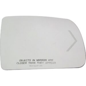 Kool Vue FD03GR-S Mirror Glass Heated Right Side for 07-13 Toyota Tundra Base