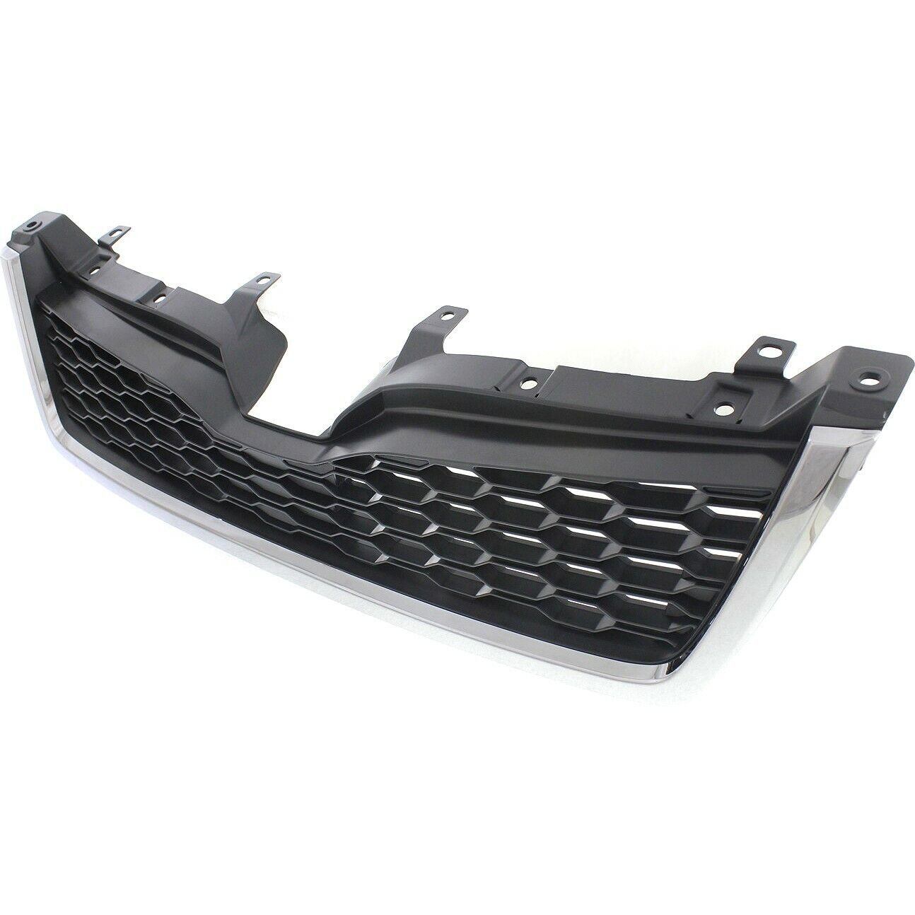 Lower Grille gray plastic for 14-16 Subaru Forester 2.0XT Premium, 2.0XT Touring