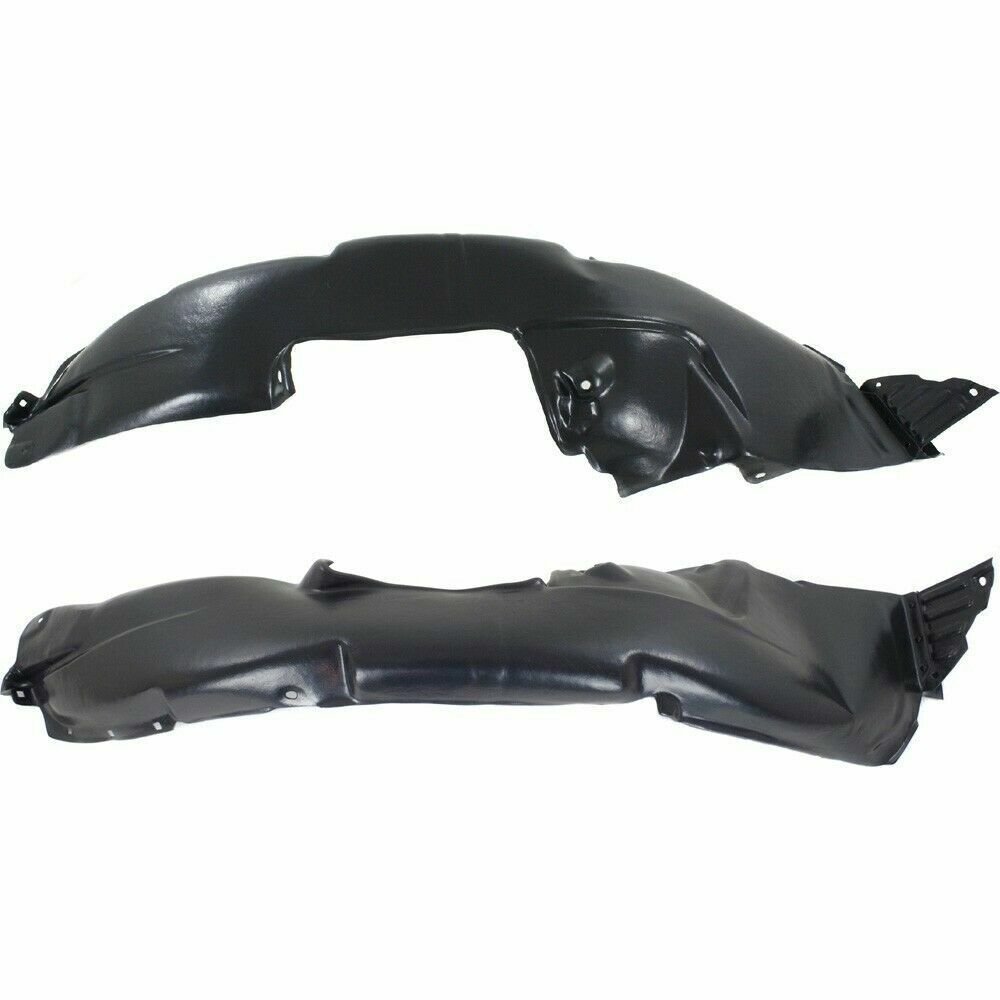 Set of 2 Splash Shields, Front Driver and Passenger Side for 2012-2013 Kia Soul