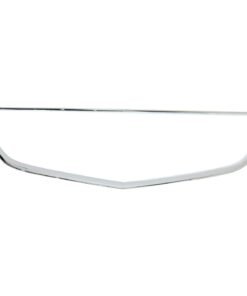New Grille Trim CAPA chrome for 2013-2015 Acura ILX Base, Dynamic, Hybrid