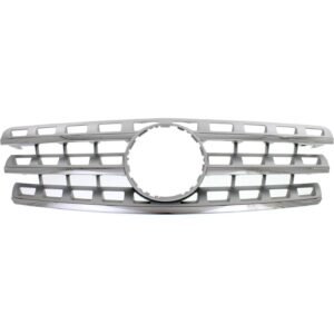 Grille Assembly chrome plastic for 2008-2011 Mercedes ML550 Base & ML63 AMG Base