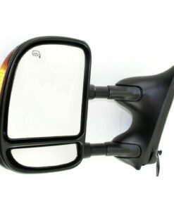 NEW Tow Mirror, Driver Side, Power Heated for 2002-2007 Ford F-250 Super Duty