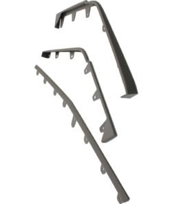 Front Bumper Trim REPC015902 gray left right side for 2009-2015 Cadillac CTS V