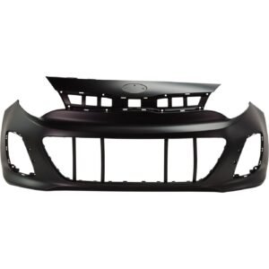 New Front Bumper Cover 865111W700 primed for 2016-2017 Kia Rio EX, LX, SX