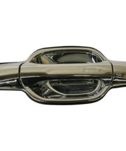 NEW Set of 2 Rear Chrome Plastic Door Handle for 2004-2012 Chevrolet Colorado