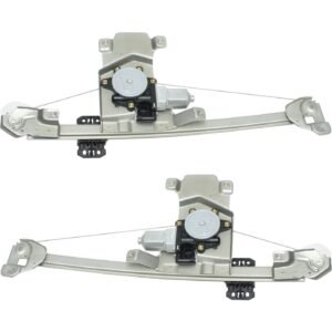 Rear Power Window Regulator Kit w/ Motor, Set of 2 for 2004-2010 Chevy Colorado