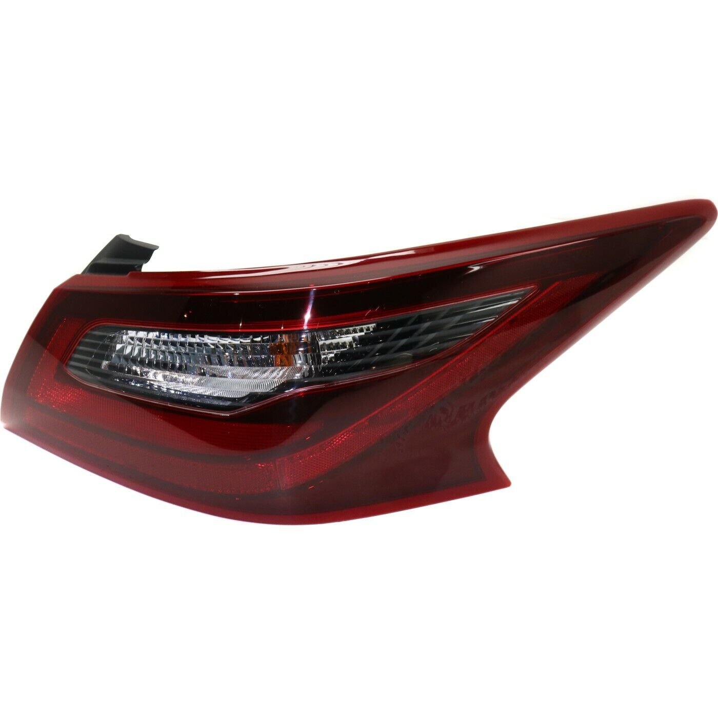Tail Light halogen clear red lens right side for 2016-2018 Nissan Altima