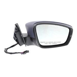 Kool Vue VW47ER-S Mirror Heated Manual Folding Right Side for Volkswagen Jetta