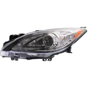 Headlight MA2518149 HID/Xenon clear lens left side for 2010-2013 Mazda 3