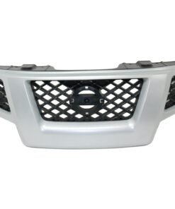 NEW Grille, Silver Shell w/ Gray Insert Plastic for 2009-2013 Nissan Xterra