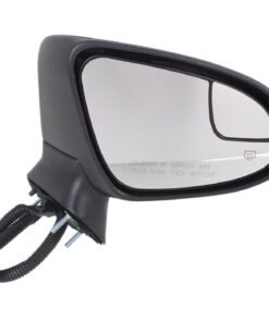 Kool Vue TY181ER-S Mirror Manual Folding Right Side for 2013-2014 Toyota Venza
