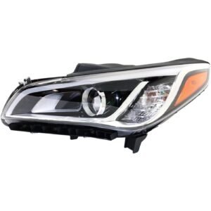 Headlight HID/Xenon clear lens left side for 2015-2017 Hyundai Sonata Sedan
