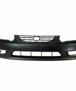 Front Primed Bumper Cover w/ Fog Light Holes for 2001-2002 Toyota Corolla