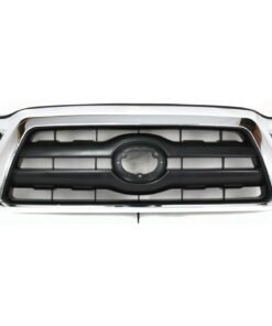 NEW Grille, Black w/ Chrome Surround for 2005-2008 Toyota Tacoma