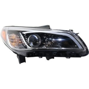 New Headlight halogen right side for 15-17 Hyundai Sonata Eco, GL, GLS, Limited