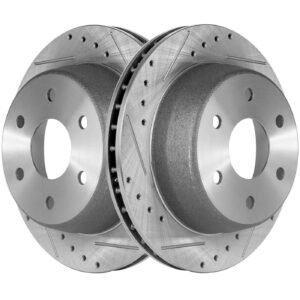 SureStop STPC27110113DS Disc Brake 6 Lugs for 2003-2014 GMC Savana 1500