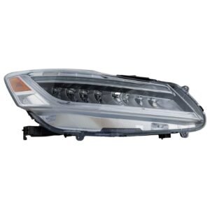 Headlight HO2503174C LED right side CAPA for 2016-2017 Honda Accord EX, EX-L, LX