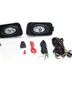 JC Whitney Fog Light Kit Halogen Clear Lens Set of 2 pc for 2004-2005 Acura TSX