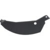 Rear Bumper Trim textured left side for 13-14 Mercedes C250 Base, Luxury, Sport